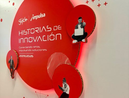 Diseño y montaje del stand de Gijón Impulsa en la 69.ª edición de la FIDMA